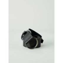 SELLIER - Ceinture noir en cuir - Femme - Taille 44 - Modz