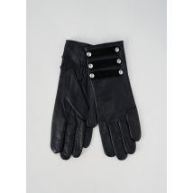 GEORGES RECH - Gants noir en cuir - Femme - Taille 8 - Modz