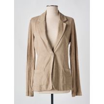 MAJESTIC FILATURES - Blazer beige en modal - Femme - Taille 42 - Modz