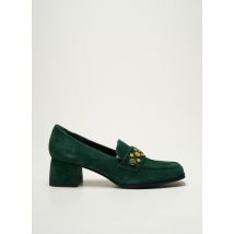 REQINS - Mocassins vert en cuir - Femme - Taille 39 - Modz