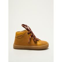 BABYBOTTE - Bottillons jaune en cuir - Garçon - Taille 20 - Modz
