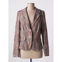 PAKO LITTO - Blazer marron en coton - Femme - Taille 38 - Modz