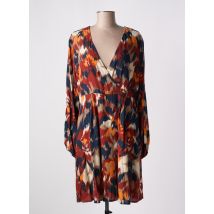 B.YOUNG - Robe mi-longue orange en viscose - Femme - Taille 42 - Modz
