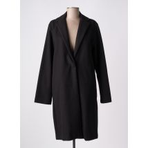 FRACOMINA - Manteau long noir en polyester - Femme - Taille 40 - Modz