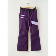 ZIENER - Pantalon droit violet en polyester - Fille - Taille TU - Modz