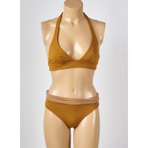 KIWI - Maillot de bain 2 pièces marron en polyamide - Femme - Taille 38 - Modz