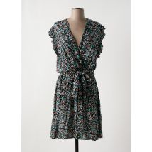 LES PETITES FLEURS - Robe mi-longue noir en viscose - Femme - Taille 38 - Modz