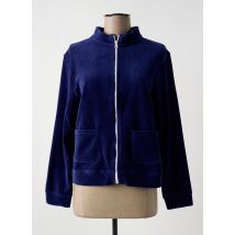 MA PETITE PLAGE - Polaire bleu en coton - Femme - Taille 38 - Modz
