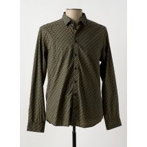 NO EXCESS - Chemise manches longues vert en coton - Homme - Taille XL - Modz