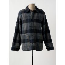 LE MONT ST MICHEL - Veste casual bleu en laine vierge - Homme - Taille S - Modz