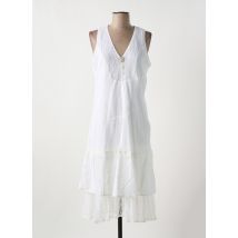 ALICE ET BARNABE - Robe mi-longue blanc en coton - Femme - Taille 42 - Modz