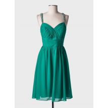 MARIAGE - Robe mi-longue vert en polyester - Femme - Taille 36 - Modz