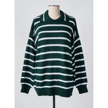 SHEEGO - Pull vert en polyamide - Femme - Taille 46 - Modz