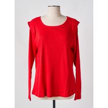 SHEEGO - T-shirt rouge en coton - Femme - Taille 42 - Modz