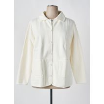 SHEEGO - Veste casual beige en polyester - Femme - Taille 58 - Modz