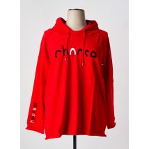 SHEEGO - Pull rouge en viscose - Femme - Taille 46 - Modz