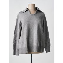 SHEEGO - Pull gris en acrylique - Femme - Taille 46 - Modz