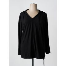 SHEEGO - T-shirt noir en viscose - Femme - Taille 46 - Modz