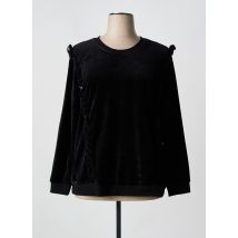 SHEEGO - Sweat-shirt noir en coton - Femme - Taille 44 - Modz