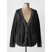 SHEEGO - Gilet manches longues gris en coton - Femme - Taille 54 - Modz