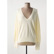 YAYA - Pull beige en coton - Femme - Taille 42 - Modz