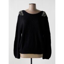 LA PETITE ETOILE - Pull noir en acrylique - Femme - Taille 38 - Modz