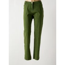 AGATHE & LOUISE - Jeans coupe slim vert en coton - Femme - Taille 48 - Modz