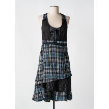 SALT & PEPPER - Robe mi-longue bleu en coton - Femme - Taille 42 - Modz