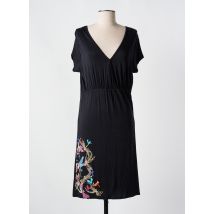 SURKANA - Robe mi-longue noir en viscose - Femme - Taille 42 - Modz