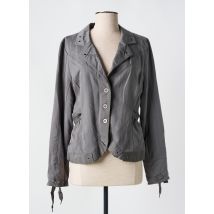 SALT & PEPPER - Blazer gris en tencel - Femme - Taille 40 - Modz