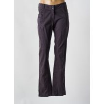 EVA KAYAN - Pantalon droit gris en coton - Femme - Taille 38 - Modz
