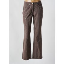 CECIL - Pantalon flare marron en coton - Femme - Taille TU - Modz