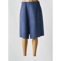 WMN - Jupe mi-longue bleu en polyester - Femme - Taille 40 - Modz