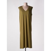 LOSAN - Robe mi-longue vert en modal - Femme - Taille 38 - Modz