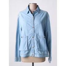 RED LEGEND - Veste casual bleu en coton - Femme - Taille 38 - Modz