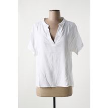 LOSAN - T-shirt blanc en viscose - Femme - Taille 36 - Modz
