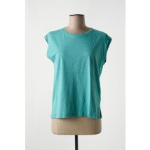 LOSAN - Débardeur bleu en coton - Femme - Taille 40 - Modz