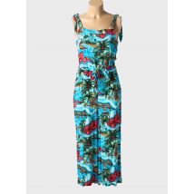 KING LOUIE - Combi-pantalon bleu en viscose - Femme - Taille 38 - Modz