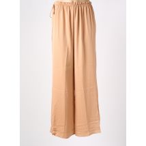 GARDEN - Pantalon large beige en polyester - Femme - Taille 40 - Modz