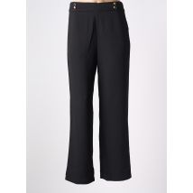 CHERRY PARIS - Pantalon droit noir en polyester - Femme - Taille 38 - Modz