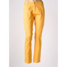 REMIXX - Pantalon chino jaune en coton - Femme - Taille 40 - Modz
