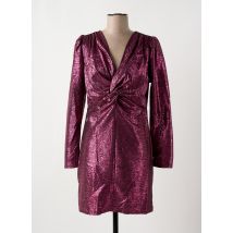 ATELIER EVÈNE - Robe courte violet en polyester - Femme - Taille 40 - Modz