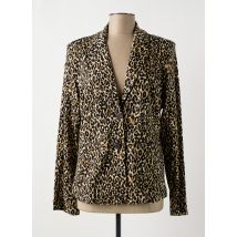 ONLY CARMAKOMA - Blazer marron en viscose - Femme - Taille 46 - Modz