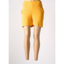 LES TROPEZIENNES PAR M.BELARBI - Short orange en coton - Femme - Taille 36 - Modz