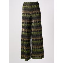 KING LOUIE - Pantalon large vert en polyester - Femme - Taille 36 - Modz