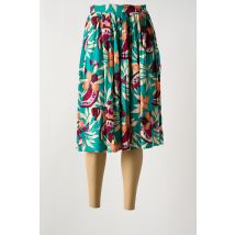 KING LOUIE - Jupe mi-longue vert en viscose - Femme - Taille 40 - Modz