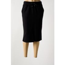 KAFFE - Jupe mi-longue noir en coton - Femme - Taille 38 - Modz