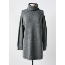 GRACE & MILA - Robe pull gris en nylon - Femme - Taille 36 - Modz