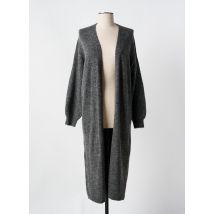 GRACE & MILA - Gilet manches longues gris en nylon - Femme - Taille 36 - Modz