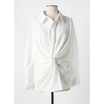 JUBYLEE - Chemisier blanc en coton - Femme - Taille 36 - Modz